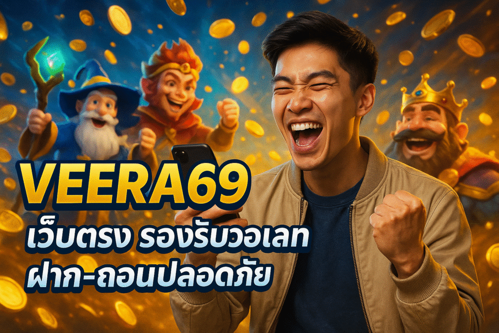 VEERA69 เว็บตรง รองรับวอเลท ฝาก-ถอนปลอดภัย
