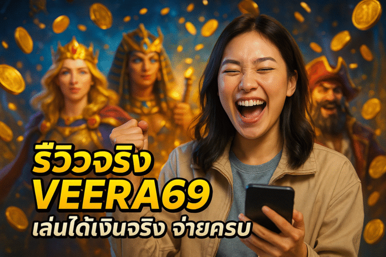 รีวิวจริง VEERA69 เล่นได้เงินจริง จ่ายครบ