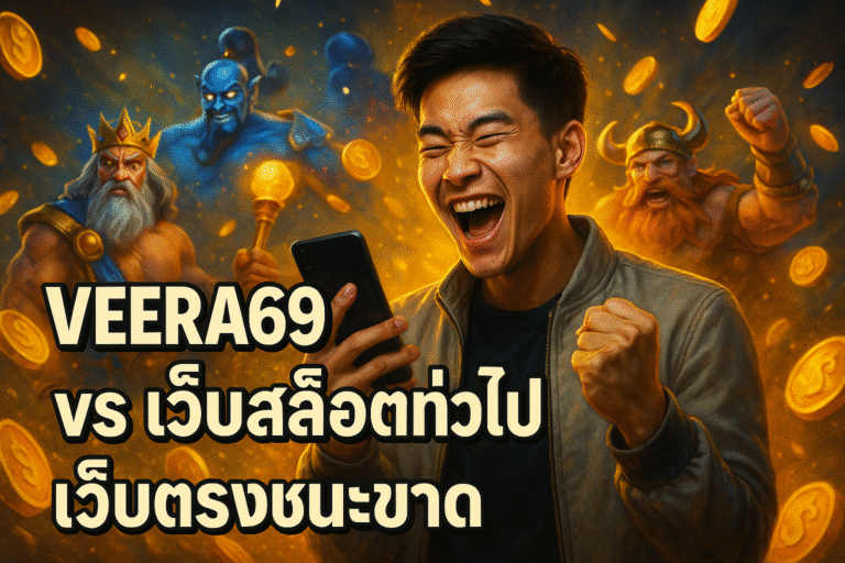VEERA69 vs เว็บสล็อตทั่วไป เว็บตรงชนะขาด