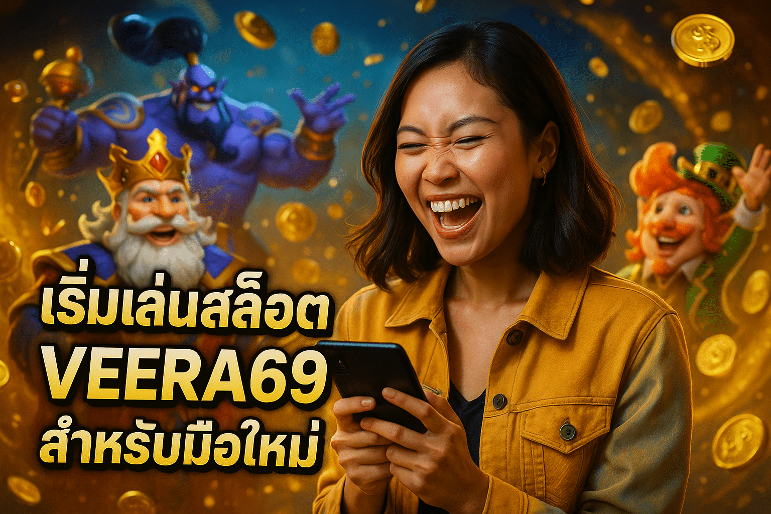 เริ่มเล่นสล็อต VEERA69 สำหรับมือใหม่ เล่นง่าย ได้เงินจริง
