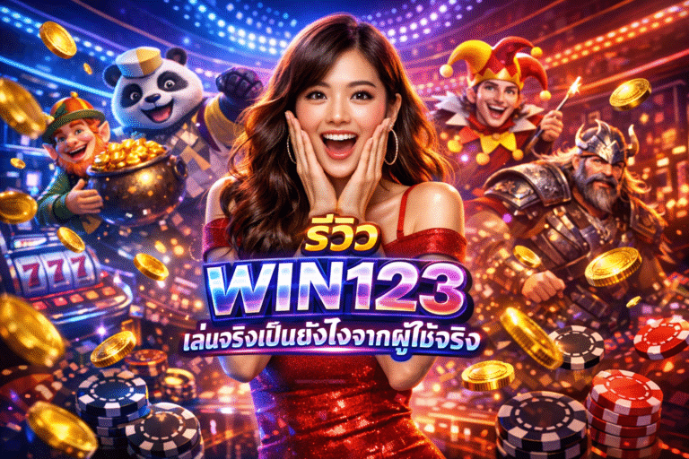 รีวิว WIN123 เล่นจริงเป็นยังไงจากผู้ใช้จริง