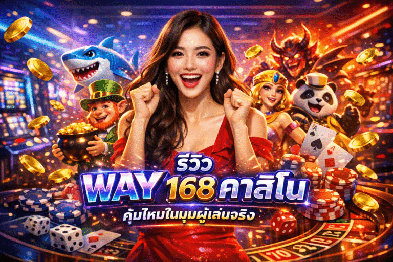 รีวิว WAY 168 คาสิโน คุ้มไหมในมุมผู้เล่นจริง